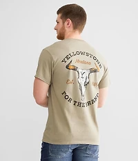 Yellowstone™ Cattle Skull T-Shirt