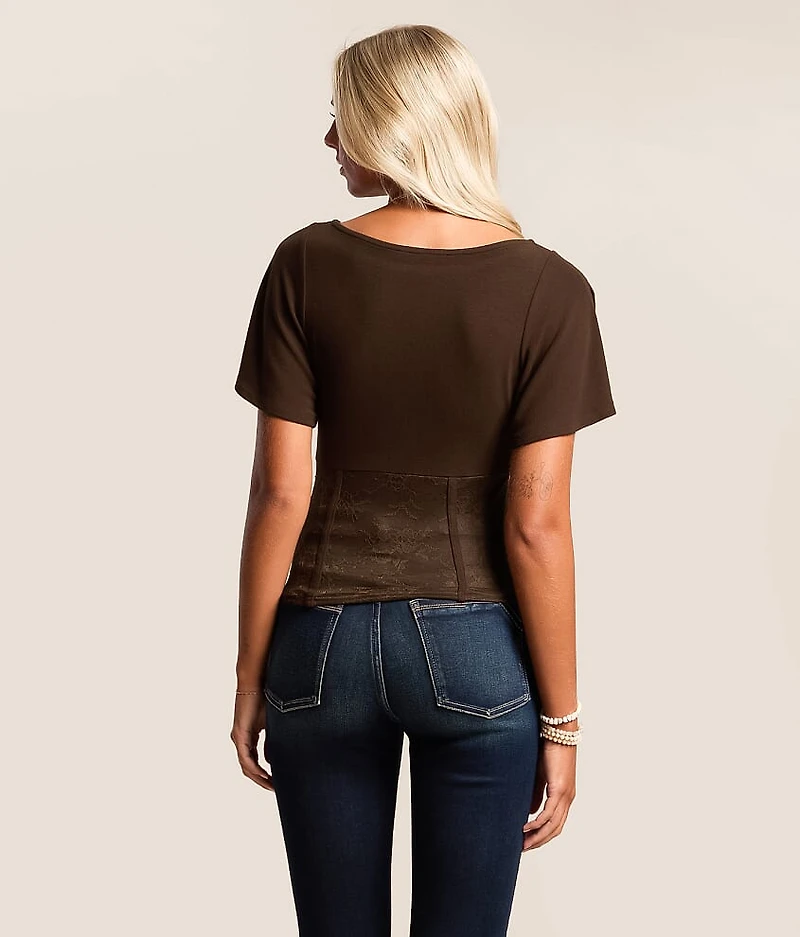 Lace Corset Top