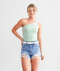 One Shoulder Bodysuit