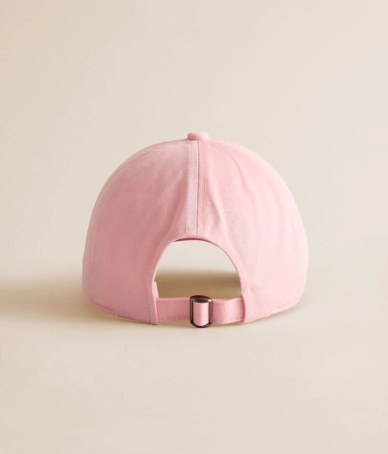 Embroidered Bow Hat