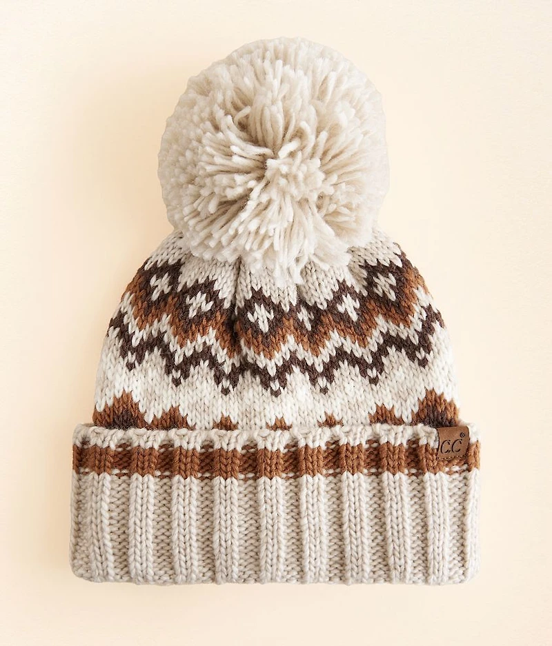 Yarn Pom Beanie