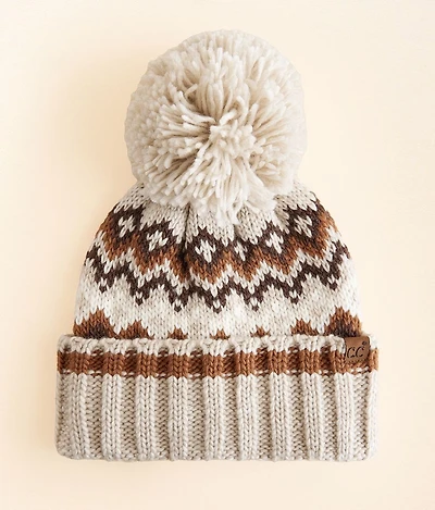 Yarn Pom Beanie