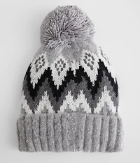 Patterned Beanie