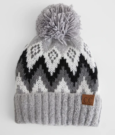 Patterned Beanie