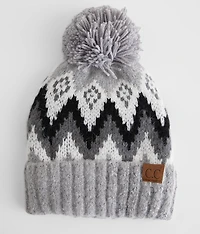 Patterned Beanie