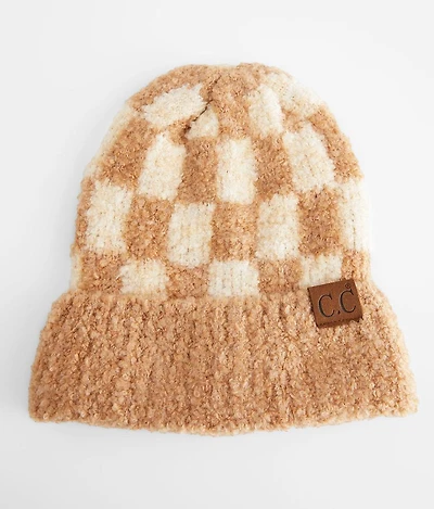 Checkered Beanie