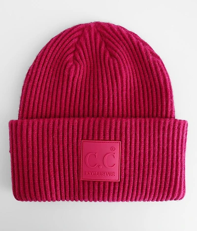 Wide Ribbed Beanie