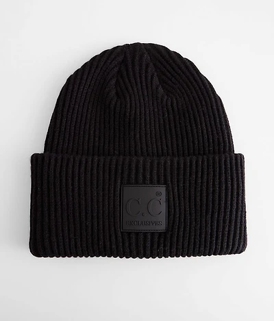 C.C Ribbed Beanie