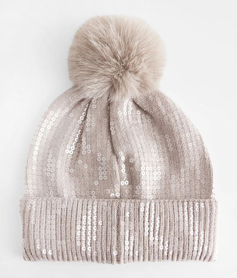 Sequin Beanie