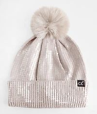 Sequin Beanie