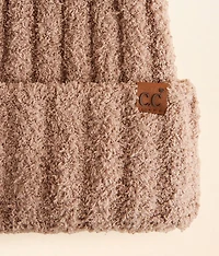 Chenille Pom Beanie