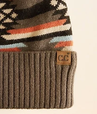 Southwestern Pom Beanie