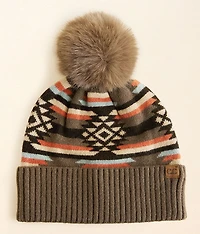 Southwestern Pom Beanie