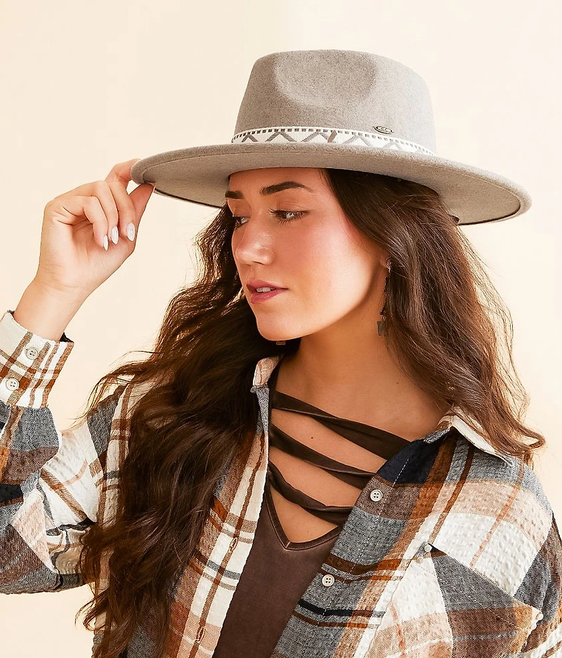 Banded Panama Hat