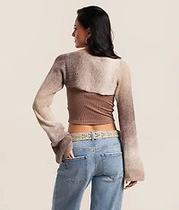 Marled Bolero Sweater