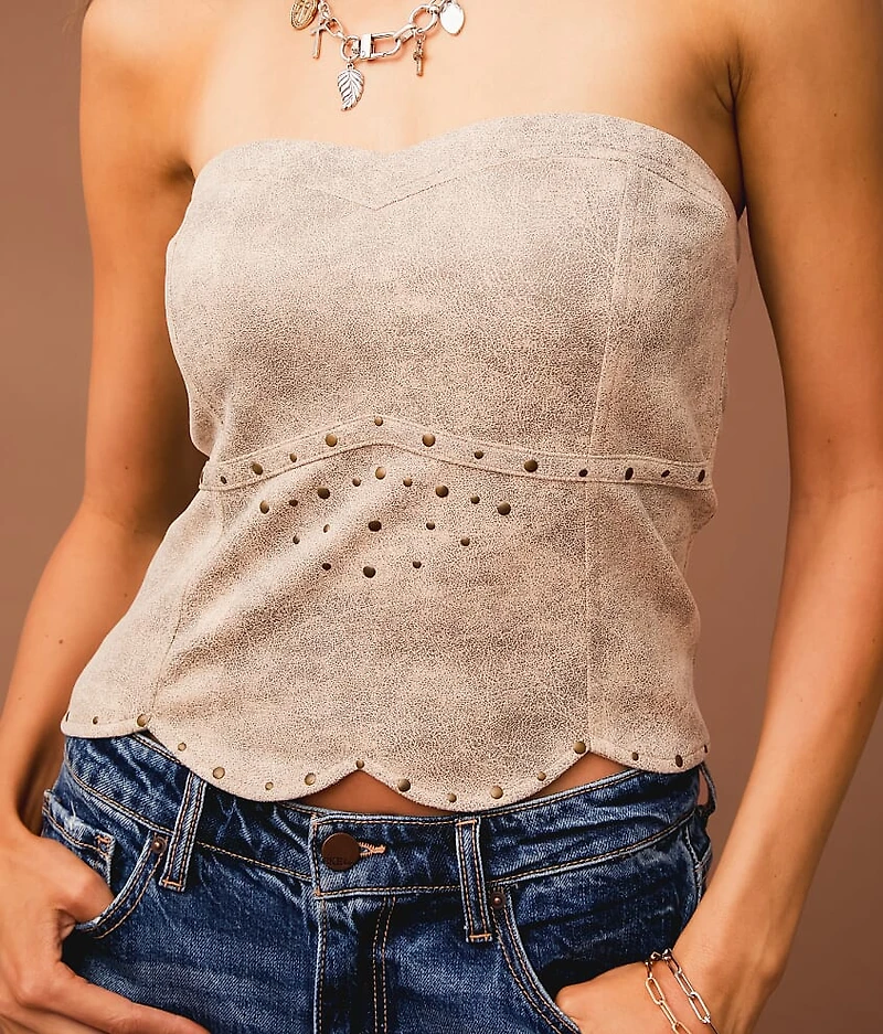 Studded Tube Top