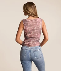 Floral Lace Tank Top