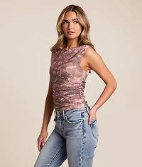 Floral Lace Tank Top