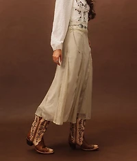 Studded Lace Maxi Skirt