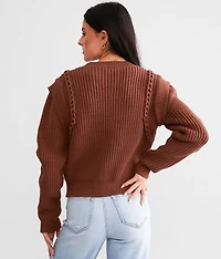 Ribbed Knit Sweater