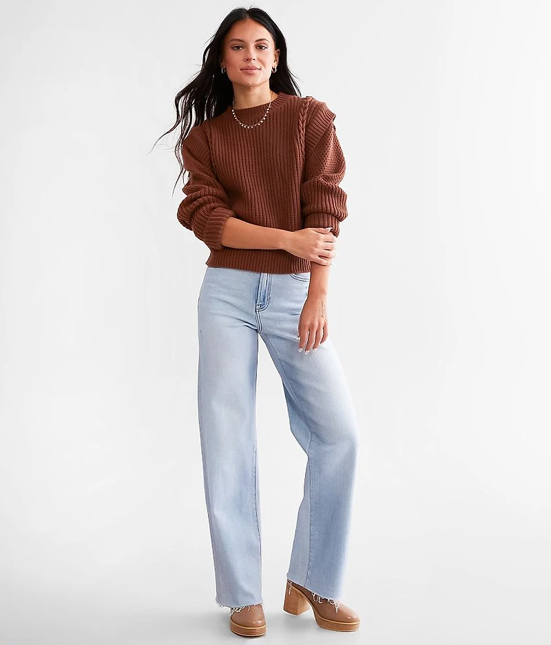 Ribbed Knit Sweater