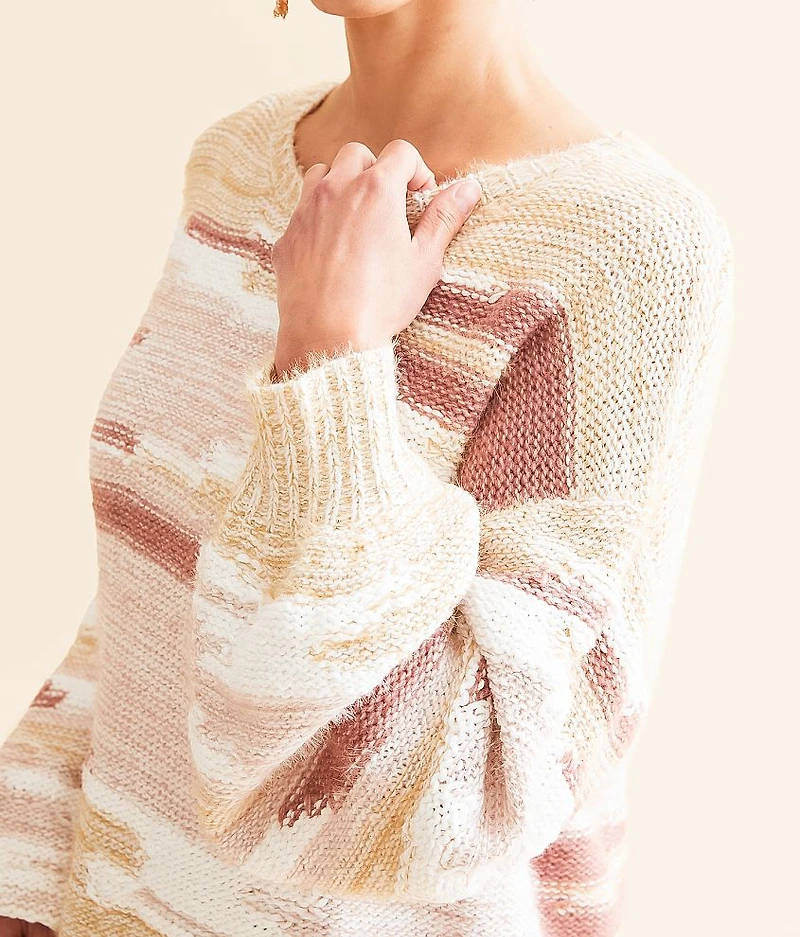 Eyelash Knit Sweater