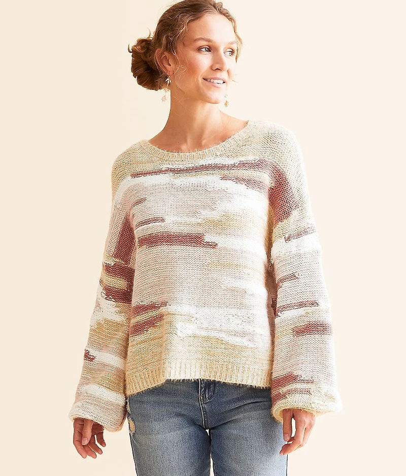 Eyelash Knit Sweater