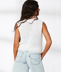 Chunky Knit Sweater Vest