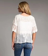 Floral Lace Top