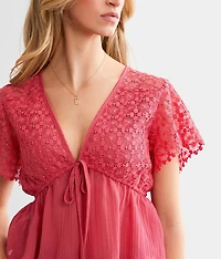 Crochet Peplum Top
