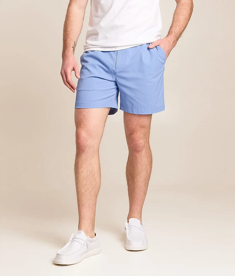 The Alpine Skies Hybrid Stretch Short