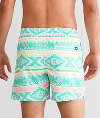The En Fuego Stretch Swim Trunks