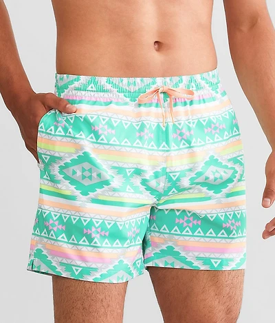 The En Fuego Stretch Swim Trunks
