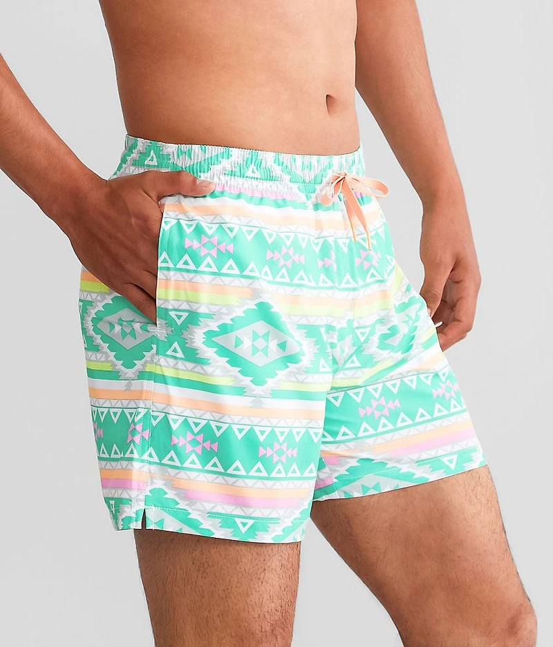 The En Fuego Stretch Swim Trunks