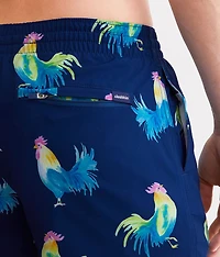 The Fowl Play Stretch Swim Trunks