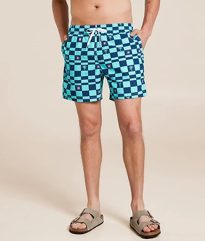 The Great Checks Swim Trunks