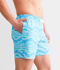 The Desert Dawns Stretch Swim Trunks