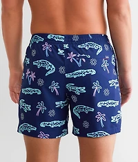 The Neon Glades Stretch Swim Trunks