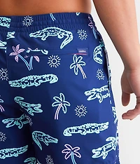 The Neon Glades Stretch Swim Trunks