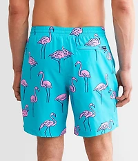 The Beach Retreat Stretch Swim Trunks