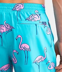 The Beach Retreat Stretch Swim Trunks