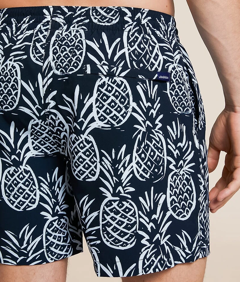 The Midnight Thigh-N Stretch Swim Trunks