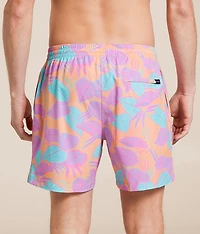 The Posh Palms Swim Trunks