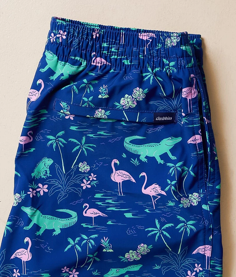 The Swamp & Circumstances Stretch Swim Trunks