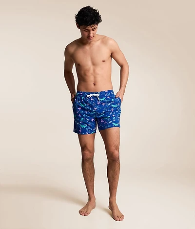 The Swamp & Circumstances Stretch Swim Trunks