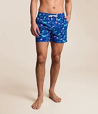 The Swamp & Circumstances Stretch Swim Trunks