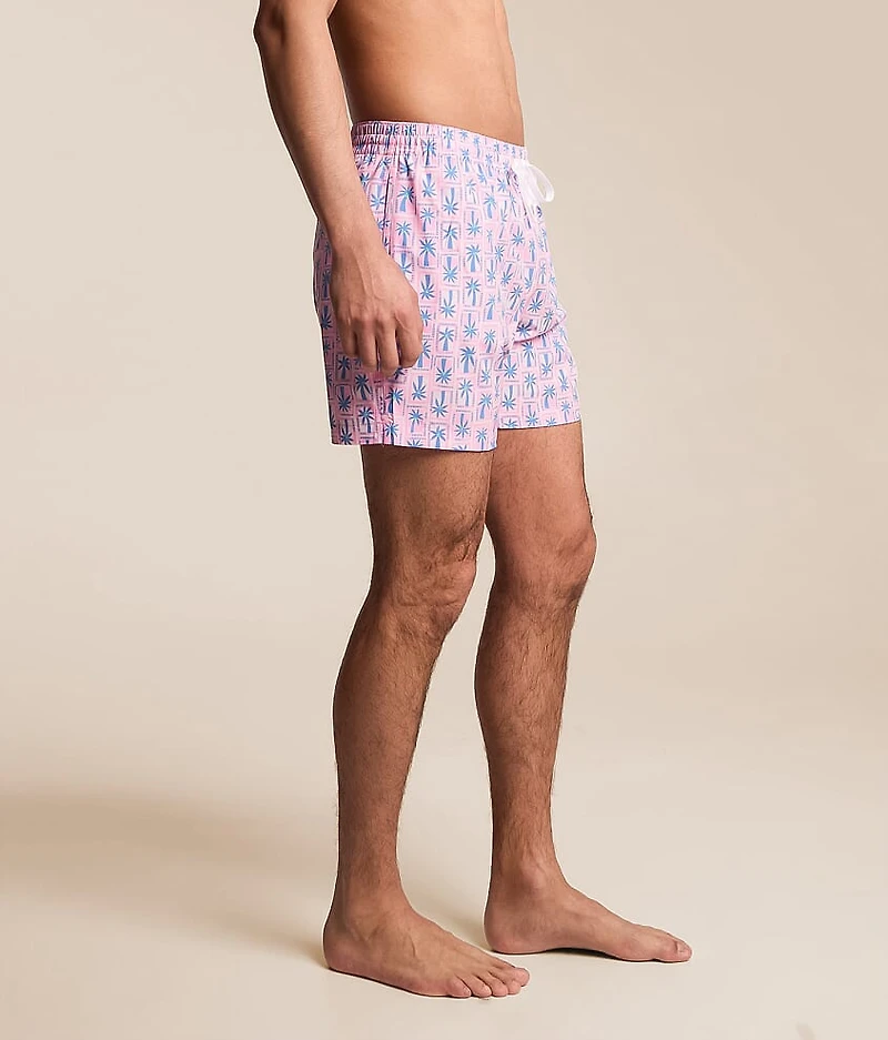 The Miami Mosaic Stretch Swim Trunks