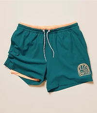 The Rusty Cobalt Stretch Swim Trunks