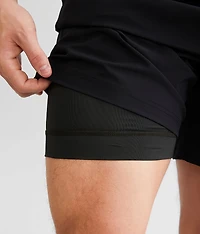 The Secret Agents Performance Stretch Short