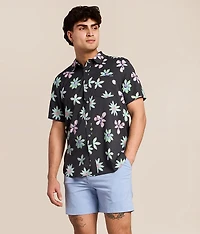 The Floral Fusion Performance Stretch Shirt